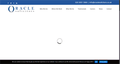 Desktop Screenshot of oraclesolicitors.co.uk